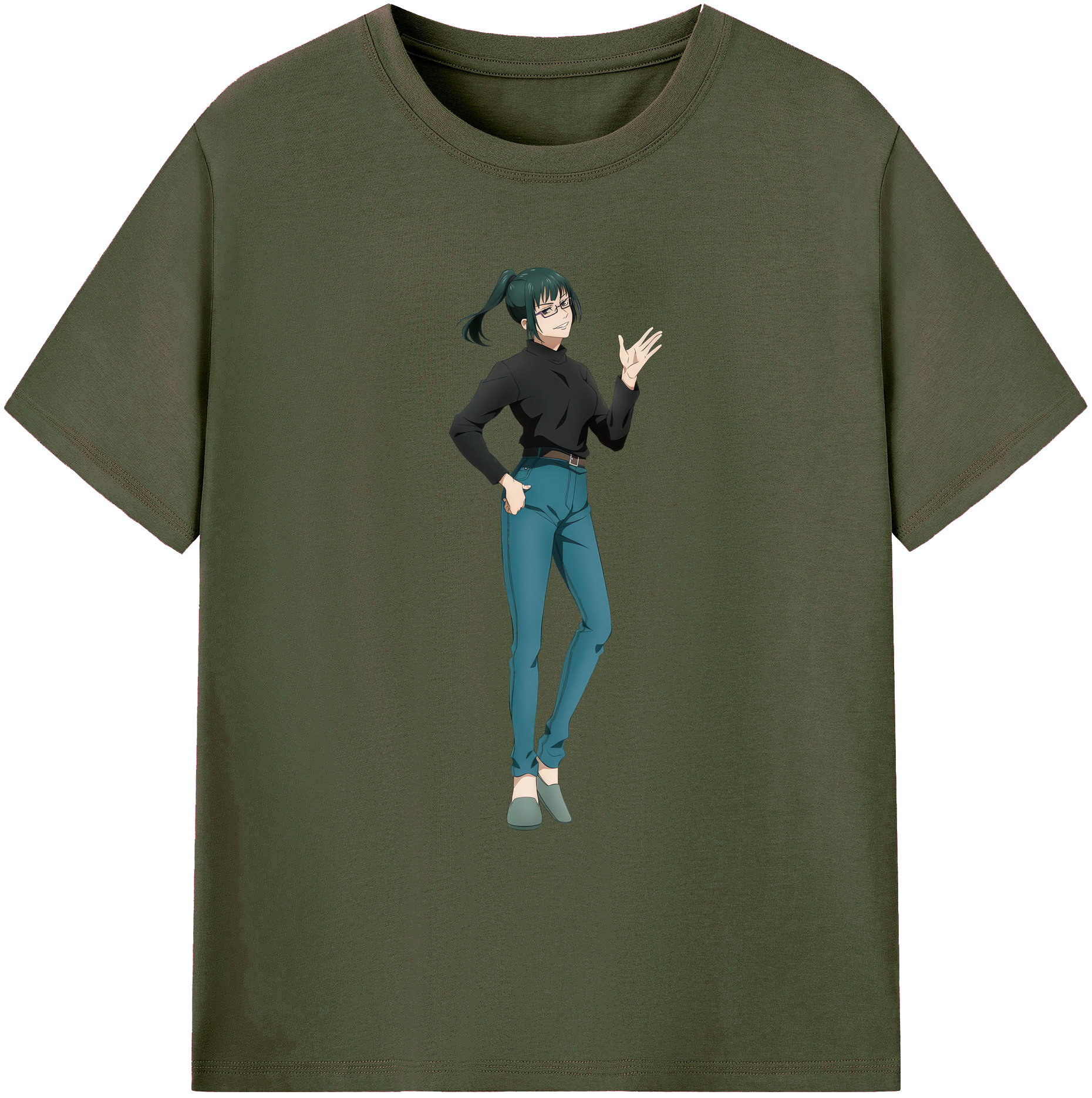 （画像用） 呪術廻戦 Jujutsu Kaisen 綿100％ メンズ半袖Tシャツ｜肌触りやわらか＆通気性